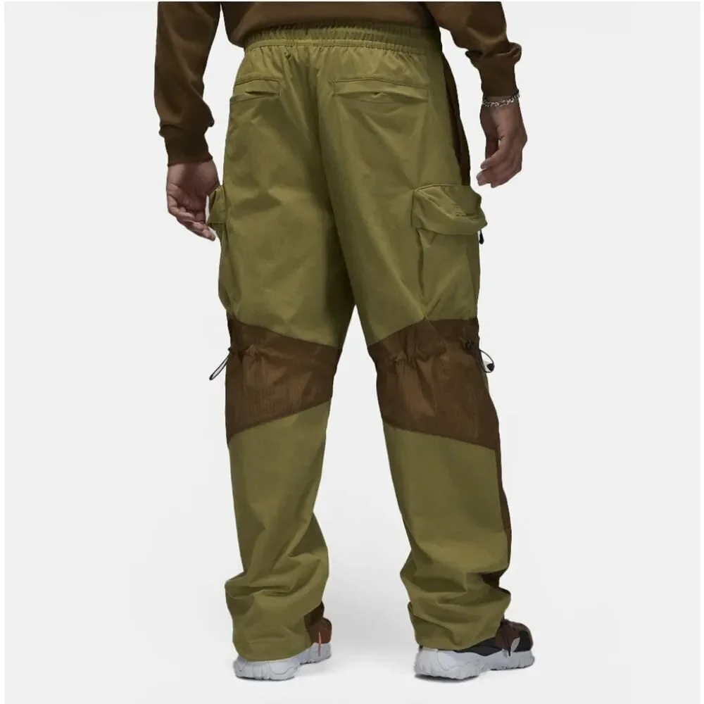Nike Jordan 23 Engineered Woven Cargo Pants Green Men's Medium DQ8053-378 NWT